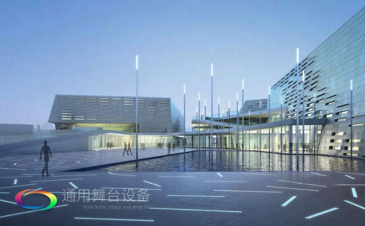 舞臺阻燃幕布通用舞臺扛起建設單位責任，加強檢查監(jiān)管，落實“3個100%”要求！東莞市工人文化宮工人電影院改造工程順利完工